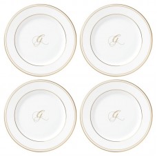 Lenox Federal Gold™ Monogram Script 6" Bread and Butter Plate LNX9714